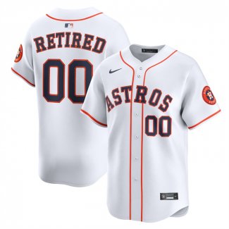 Camiseta Beisbol Hombre Houston Astros Retired Roster Primera Replica Blanco