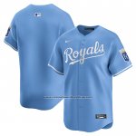 Camiseta Beisbol Hombre Kansas City Royals Alterno Limited Azul Claro