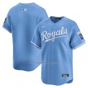 Camiseta Beisbol Hombre Kansas City Royals Alterno Limited Azul Claro