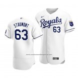 Camiseta Beisbol Hombre Kansas City Royals Josh Staumont Autentico Primera Blanco