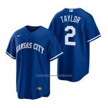 Camiseta Beisbol Hombre Kansas City Royals Michael A. Taylor Alterno Replica Azul