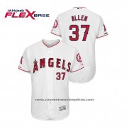 Camiseta Beisbol Hombre Los Angeles Angels Cody Allen 150th Aniversario Patch Flex Base Blanco