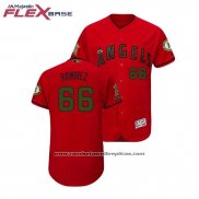 Camiseta Beisbol Hombre Los Angeles Angels Jc Ramirez 2018 Dia de los Caidos Flex Base Scarlet