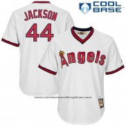 Camiseta Beisbol Hombre Los Angeles Angels Reggie Jackson Blanco Cool Base
