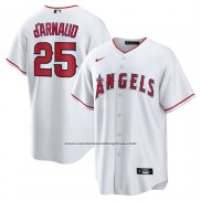 Camiseta Beisbol Hombre Los Angeles Angels Travis d'Arnaud Primera Replica Blanco