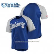 Camiseta Beisbol Hombre Los Angeles Dodgers Personalizada Stitches Azul