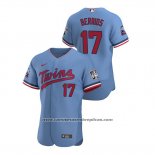 Camiseta Beisbol Hombre Minnesota Twins Jose Berrios Autentico 2020 Alterno Azul