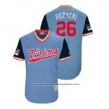 Camiseta Beisbol Hombre Minnesota Twins Max Kepler 2018 LLWS Players Weekend Rozycki Azul