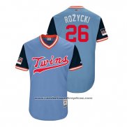 Camiseta Beisbol Hombre Minnesota Twins Max Kepler 2018 LLWS Players Weekend Rozycki Azul