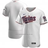 Camiseta Beisbol Hombre Minnesota Twins Primera Autentico Blanco