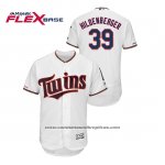 Camiseta Beisbol Hombre Minnesota Twins Trevor Hildenberger 150th Aniversario Patch Flex Base Blanco