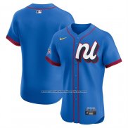 Camiseta Beisbol Hombre National League 2025 All Star Edition Elite Azul