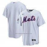 Camiseta Beisbol Hombre New York Mets 2025 All Star Game Primera Replica Blanco