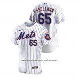 Camiseta Beisbol Hombre New York Mets Robert Gsellman Autentico Blanco