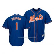 Camiseta Beisbol Hombre New York Mets Royal Amed Rosario Cool Base Cool Base