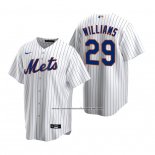 Camiseta Beisbol Hombre New York Mets Trevor Williams Replica Primera Blanco