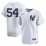 Camiseta Beisbol Hombre New York Yankees Max Fried Primera Limited Blanco1