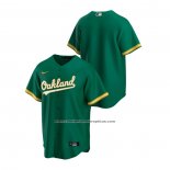 Camiseta Beisbol Hombre Oakland Athletics Replica Alterno Verde