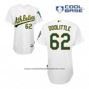 Camiseta Beisbol Hombre Oakland Athletics Sean Doolittle 62 Blanco Primera Cool Base