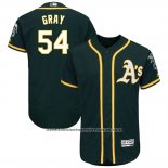 Camiseta Beisbol Hombre Oakland Athletics Sonny Gray Verde Autentico Collection Jugador