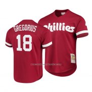 Camiseta Beisbol Hombre Philadelphia Phillies Didi Gregorius Cooperstown Collection Rojo