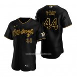 Camiseta Beisbol Hombre Pittsburgh Pirates Hoy Park Autentico Alterno Negro