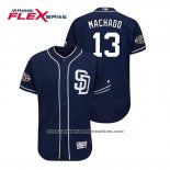 Camiseta Beisbol Hombre San Diego Padres Manny Machado Flex Base 50th Aniversario Alterno Azul