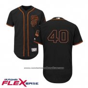 Camiseta Beisbol Hombre San Francisco Giants San Francisco Madison Bumgarner Autentico Collection Flex Base Negro