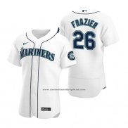 Camiseta Beisbol Hombre Seattle Mariners Adam Frazier Autentico Primera Blanco