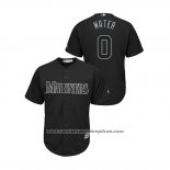 Camiseta Beisbol Hombre Seattle Mariners Mallex Smith 2019 Players Weekend Replica Negro