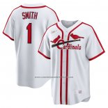 Camiseta Beisbol Hombre St. Louis Cardinals Ozzie Smith Primera Cooperstown Collection Blanco