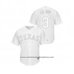 Camiseta Beisbol Hombre Texas Rangers Delino Deshields 2019 Players Weekend Replica Blanco