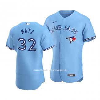 Camiseta Beisbol Hombre Toronto Blue Jays Jays Steven Matz Autentico Alterno Azul