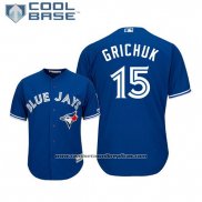 Camiseta Beisbol Hombre Toronto Blue Jays Randal Grichuk Cool Base Alterno Azul