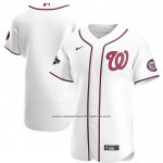 Camiseta Beisbol Hombre Washington Nationals 2019 World Series Champions Primera Autentico Blanco