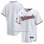 Camiseta Beisbol Hombre Washington Nationals 2025 All Star Game Home Replica Blanco