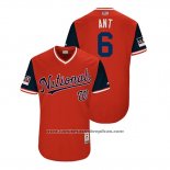 Camiseta Beisbol Hombre Washington Nationals Anthony Rendon 2018 LLWS Players Weekend Ant Rojo