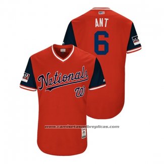 Camiseta Beisbol Hombre Washington Nationals Anthony Rendon 2018 LLWS Players Weekend Ant Rojo