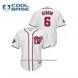 Camiseta Beisbol Hombre Washington Nationals Anthony Rendon Cool Base Blanco