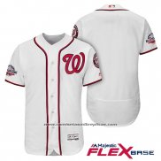 Camiseta Beisbol Hombre Washington Nationals Blanco 2018 All Star Primera Flex Base