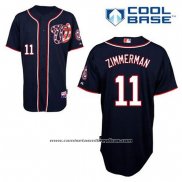 Camiseta Beisbol Hombre Washington Nationals Ryan Zimmerman 11 Azul Alterno Cool Base