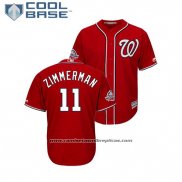 Camiseta Beisbol Hombre Washington Nationals Ryan Zimmerman 2018 All Star Cool Base Scarlet