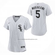 Camiseta Beisbol Mujer Chicago White Sox Munetaka Murakami Primera Replica Blanco