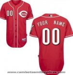 Camiseta Beisbol Mujer Cincinnati Reds Personalizada Rojo