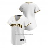 Camiseta Beisbol Mujer Pittsburgh Pirates Replica 2020 Primera Blanco