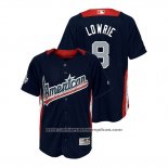 Camiseta Beisbol Nino All Star Jed Lowrie 2018 Home Run Derby American League Azul