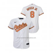 Camiseta Beisbol Nino Baltimore Orioles Cal Ripken Jr. Replica Primera Blanco