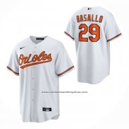 Camiseta Beisbol Nino Baltimore Orioles Samuel Basallo Primera Replica Blanco