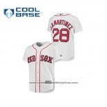 Camiseta Beisbol Nino Boston Red Sox J.d. Martinez Cool Base Primera Blanco