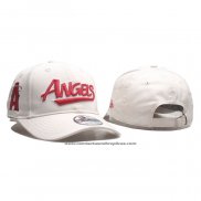 Gorra Los Angeles Angels Adjustable Throwback 9TWENTY Blanco